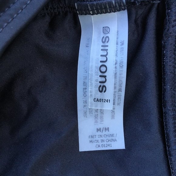 Gorgeous Simone Black Retro Halter One Piece Swimsuit - Picture 7 of 9